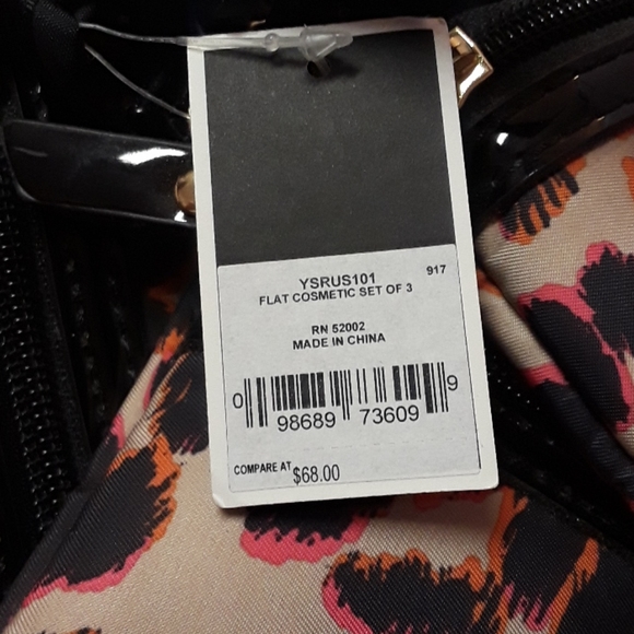 Juicy Couture Make Up Bags set of 3 NWT - Picture 3 of 3